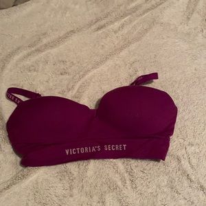 Size large purple Victoria secret bra